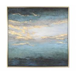 Paveikslas BLUES 131x131 mėlynas