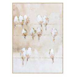 Paveikslas BIRDY-A 103X143 smėlio