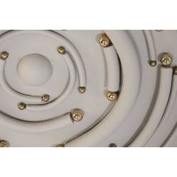 Paveikslas CIRCLE-A 100x100 taupe