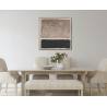 Paveikslas OTERI 120x120 rusvas