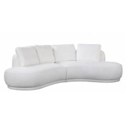 Sofa CLIFF 290x90 balta