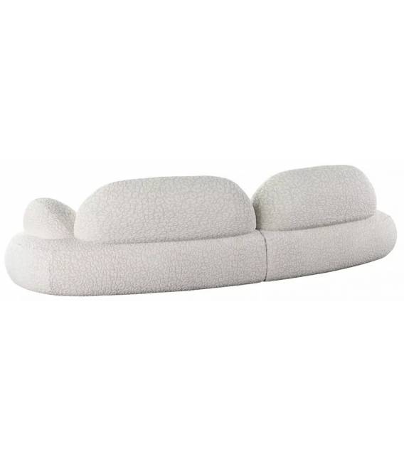 Sofa PEBBLE 300x125 balta