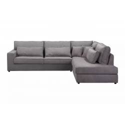 Minkštas kampas FANO 315x248 pilkas