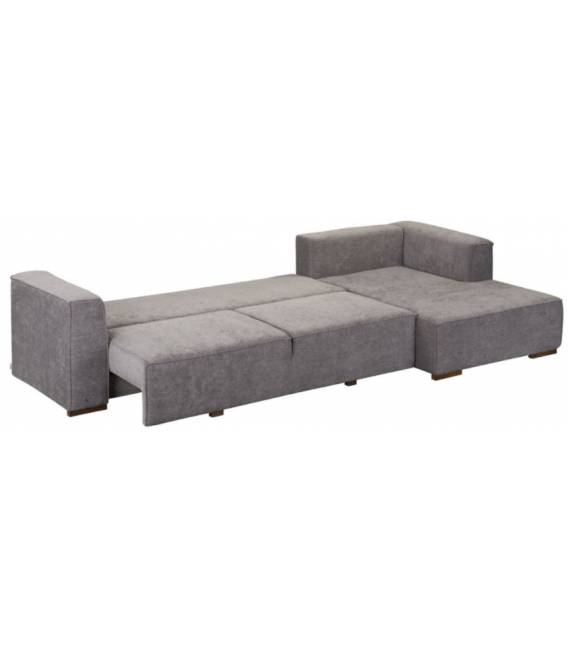 Minkštas kampas MILO 346x167 pilkas