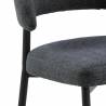 Kėdė 109140 tamsiai pilka