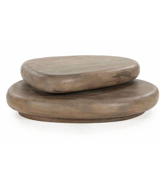 Kavos staliukas KABO 100x80 rudas