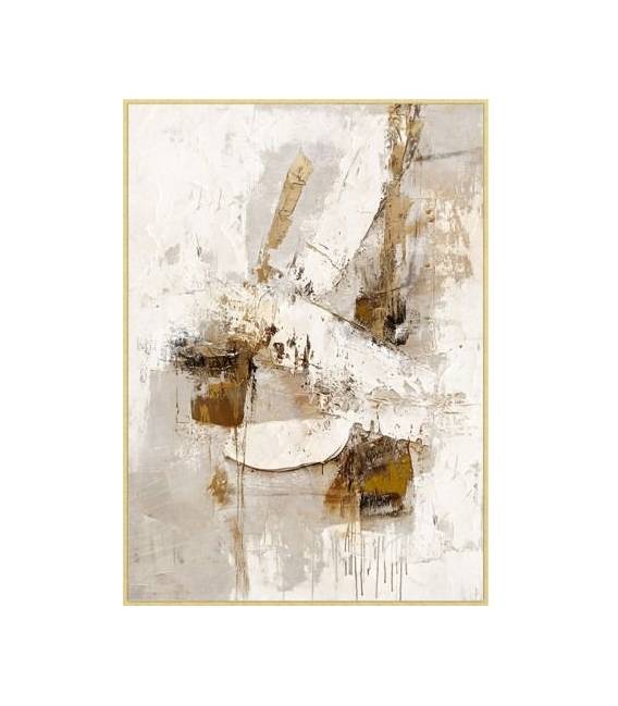 Paveikslas ABSTRACT 103x143 rusvas