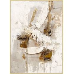 Paveikslas ABSTRACT 103x143 rusvas