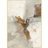 Paveikslas ABSTRACT-B 103x143 rusvas