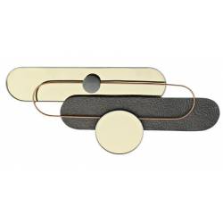 Dekoracija MODERN 96x41 juoda