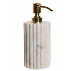 Muilo dozatorius MARBLE 8x20 baltas