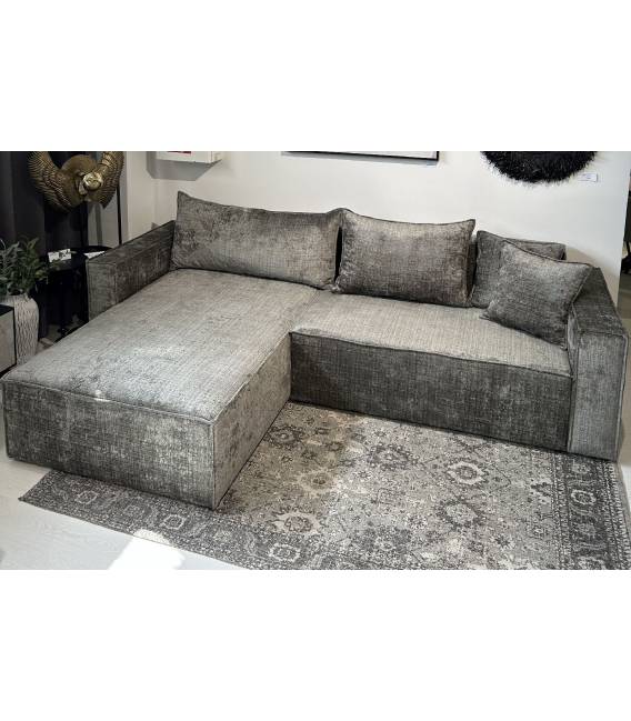 Minkštas kampas CORI 278x180 rusvas