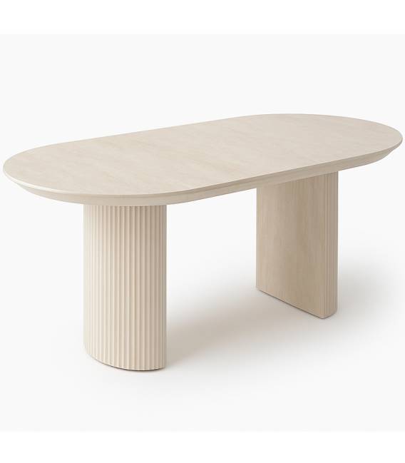 Išskleidžiamas stalas TEMPO 180(260)x103 traverten