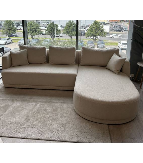 Minkštas kampas AVILA 285x180 kreminis