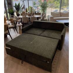 Sofa-lova DELI 173x111 tamsiai žalia