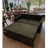 Sofa-lova DELI 173x111 tamsiai žalia