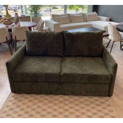 Sofa-lova DELI 173x111 tamsiai žalia