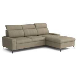 Minkštas kampas BOGOTA 263x190 taupe