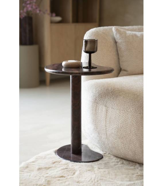 Šoninis staliukas ROSSO 46x33 rudas