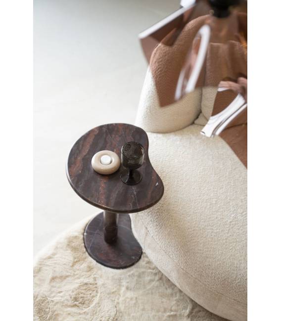 Šoninis staliukas ROSSO 46x33 rudas