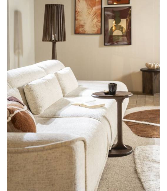 Šoninis staliukas FENIX 40x30 tamsiai rudas