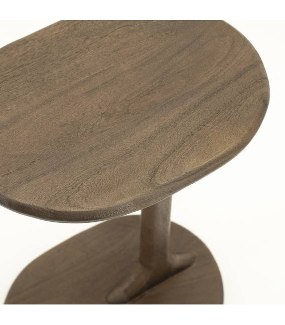 Šoninis staliukas FENIX 40x30 tamsiai rudas