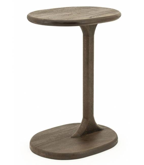 Šoninis staliukas FENIX 40x30 tamsiai rudas