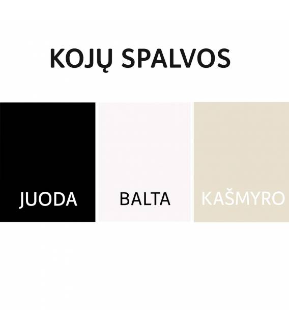 Naktinė spintelė RISOR 45x35 kašmyro/balta