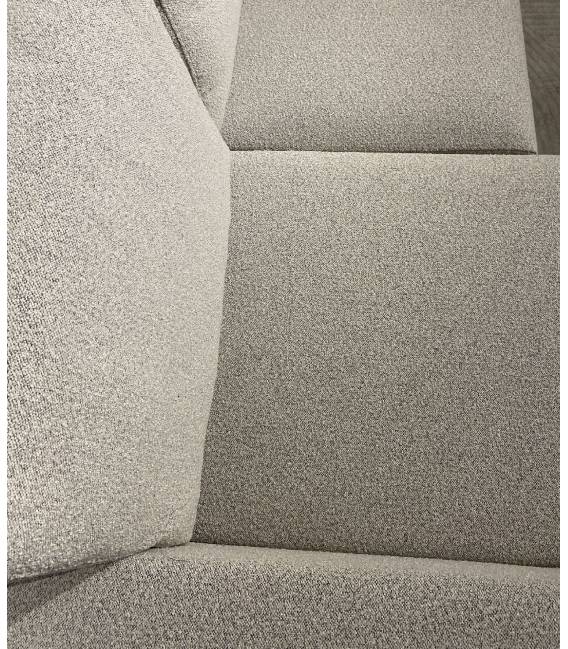 Minkštas kampas EVIA 230×145 rusvas