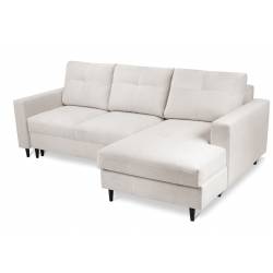 Minkštas kampas VENI 232x145 kreminis