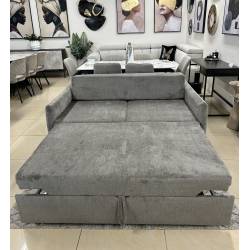 Sofa-lova DELI 173x111 tamsiai pilka