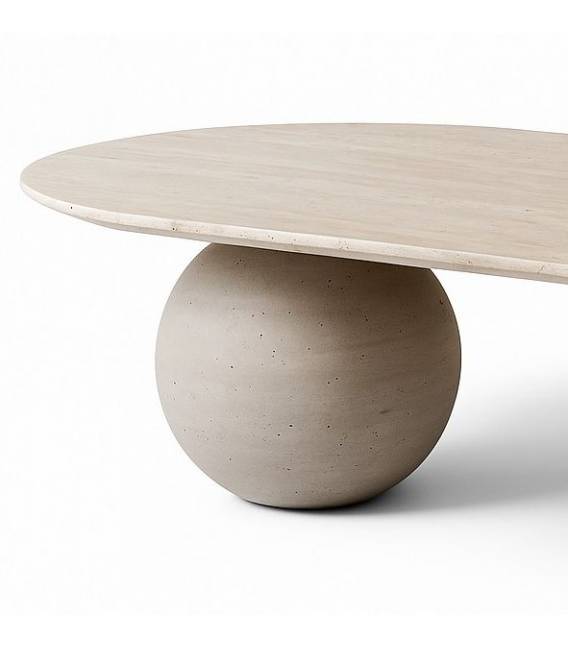 Kavos staliukas CALIPSO 80x120 rusvas