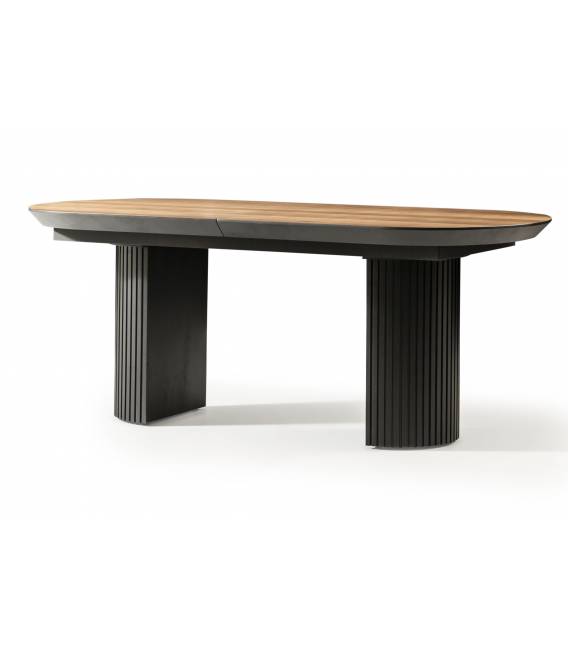 Išskleidžiamas stalas TEMPO 160(200) x103 american walnut