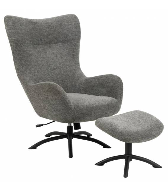 Fotelis 94071 tamsiai pilkas