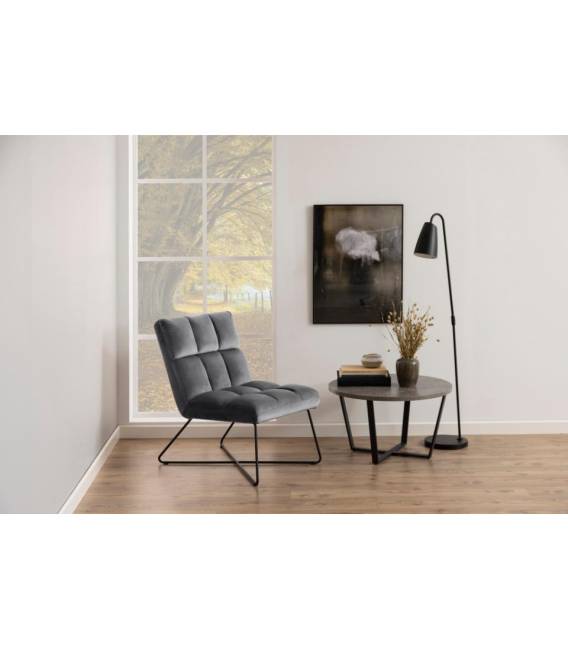Fotelis 89990 pilkas