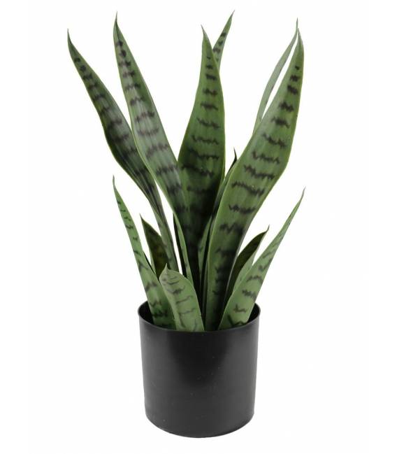 Dirbtinė gėlė SANSEVIERIA 10x42 žalia