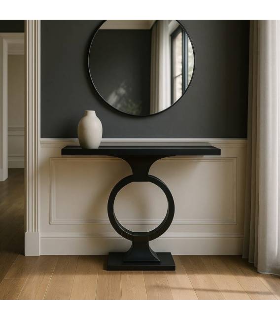 Konsolė GLASSEH 90x32 juoda