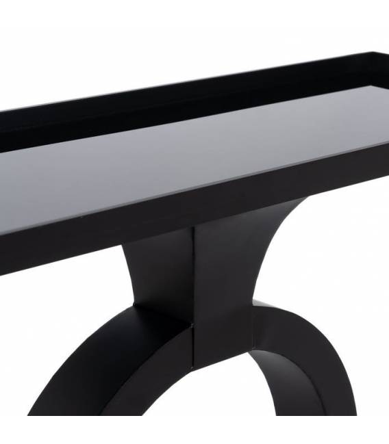 Konsolė GLASSEH 90x32 juoda