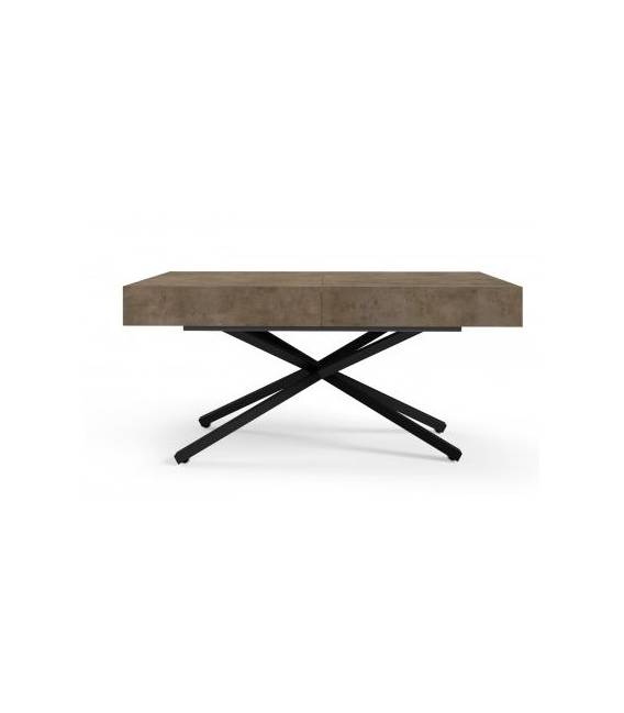 Transformuojamas kavos staliukas MEGARA 120(210)x80 chicago concrete