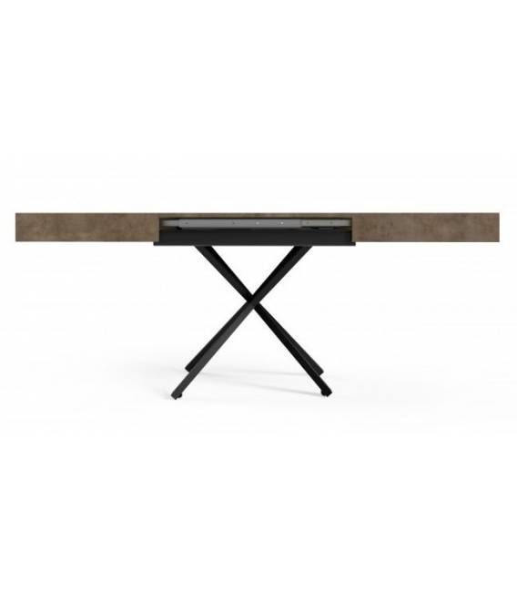 Transformuojamas kavos staliukas MEGARA 120(210)x80 chicago concrete