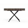 Transformuojamas kavos staliukas MEGARA 120(210)x80 anthracite sherman