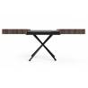 Transformuojamas kavos staliukas MEGARA 120(210)x80 anthracite sherman