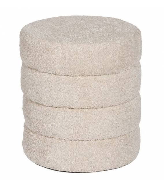 Pufas LUNARO Ø42 beige