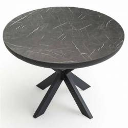 Išskleidžiamas stalas SPIDER Ø100(180)x76 royal mermer