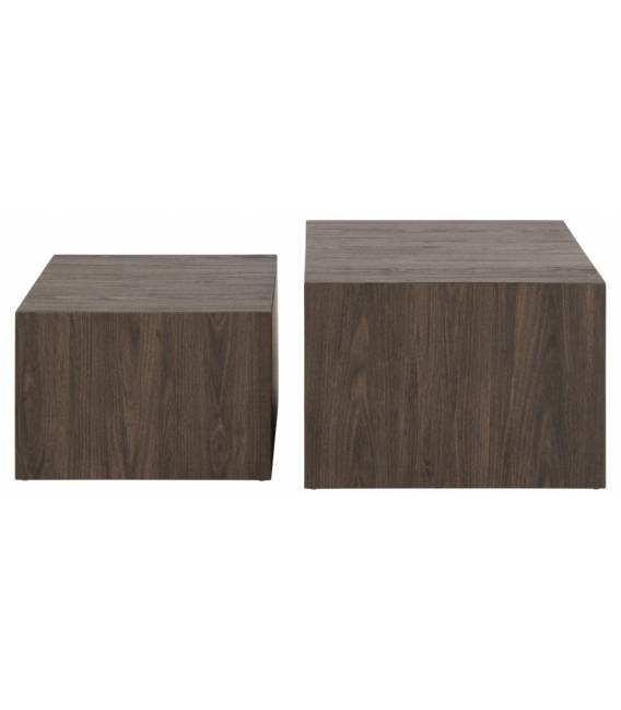 Kavos staliukų komplektas 105533 58x50 rudas (2vnt.)