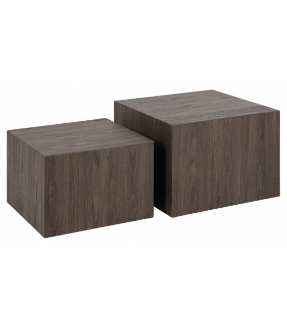 Kavos staliukų komplektas 105533 58x50 rudas (2vnt.)