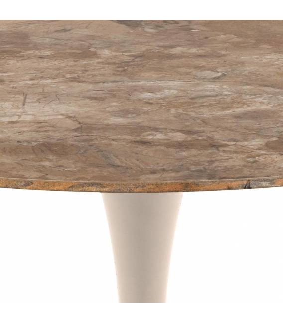 Apvalus stalas 25130 Ø90 rudas