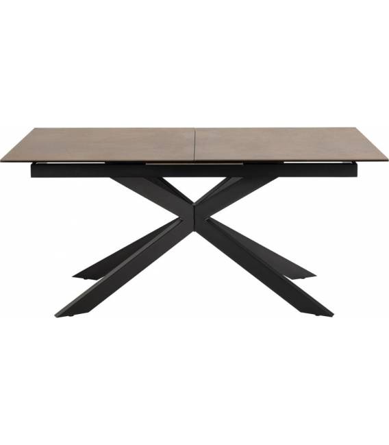 Išskleidžiamas stalas 22563 168(210)x90 rudas