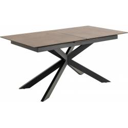 Išskleidžiamas stalas 22563 168(210)x90 rudas