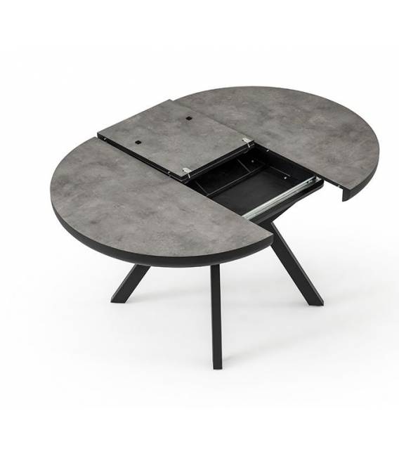 Išskleidžiamas stalas COSMOY 110(155)x78 retro gumush